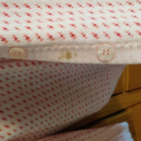 LL Bean sz M women's button up sweater - Picture 4 of 7